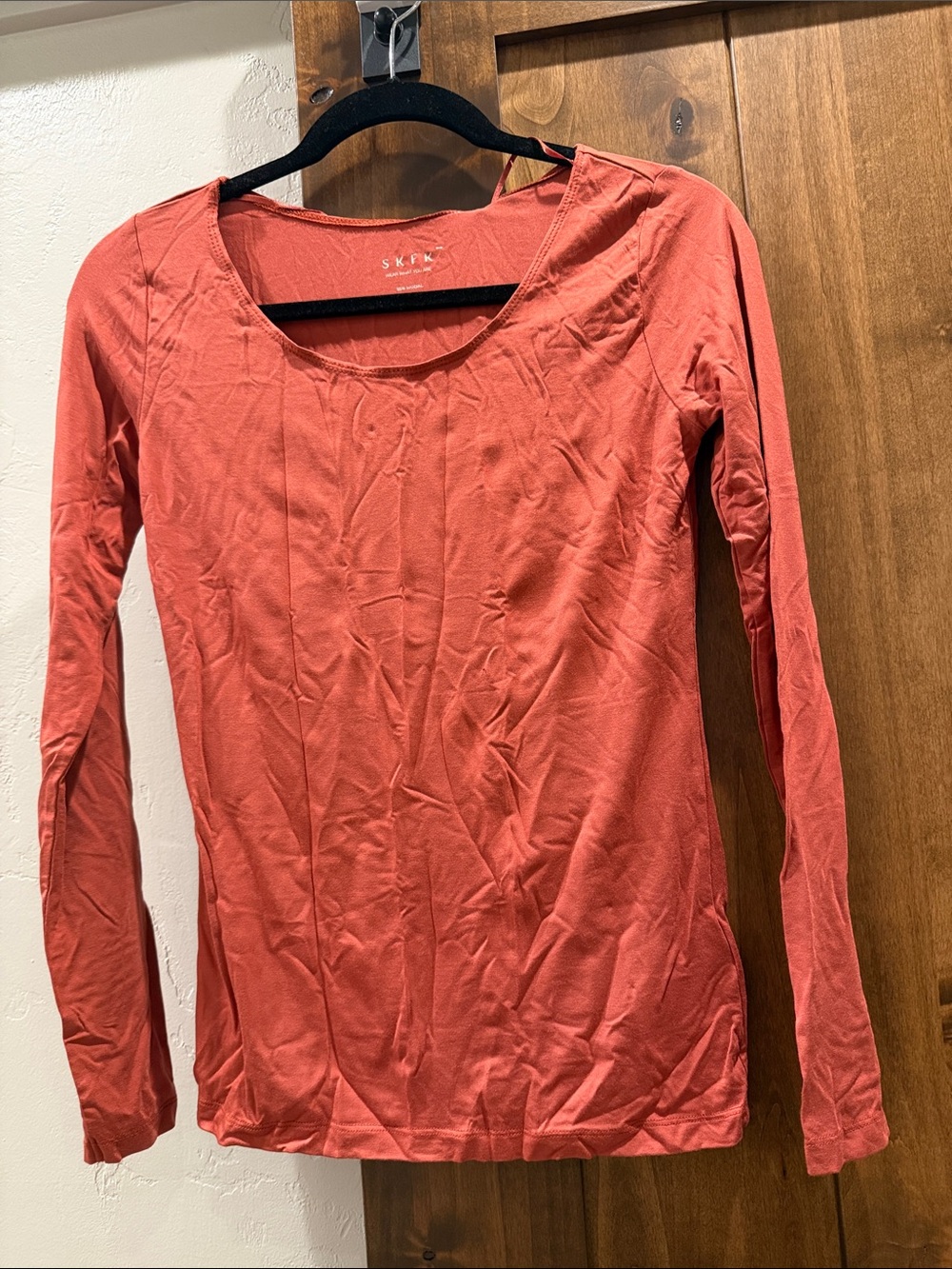 Skunkfunk Coral Long Sleeve Scoop Neck Tee